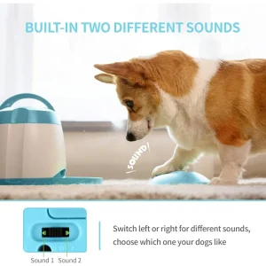 Automatic Treat Dispenser with Remote Button, Puzzle Memory Training